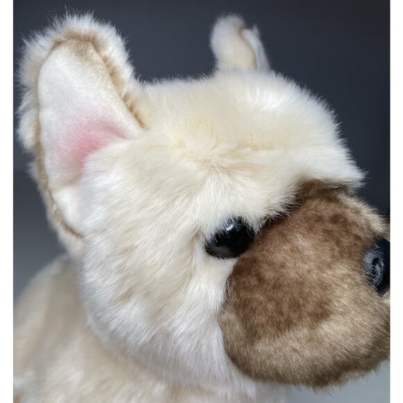 Douglas Cuddle Toys Napoleon the French Bulldog Plush Dog 10” Cream Brown #1964 - Picture 6 of 10